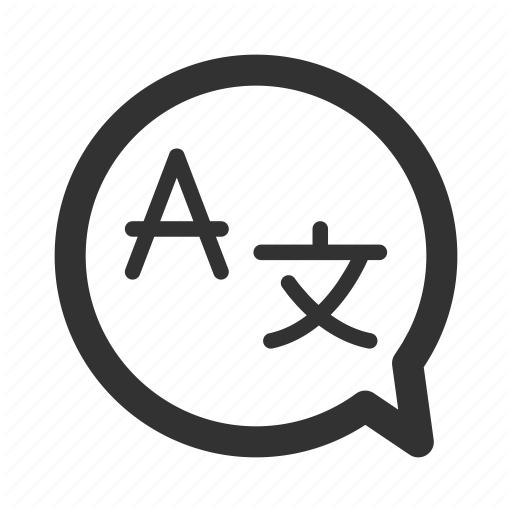 512x512 Bilingual, Language, Linguistics, Script, Translate, Translation Icon