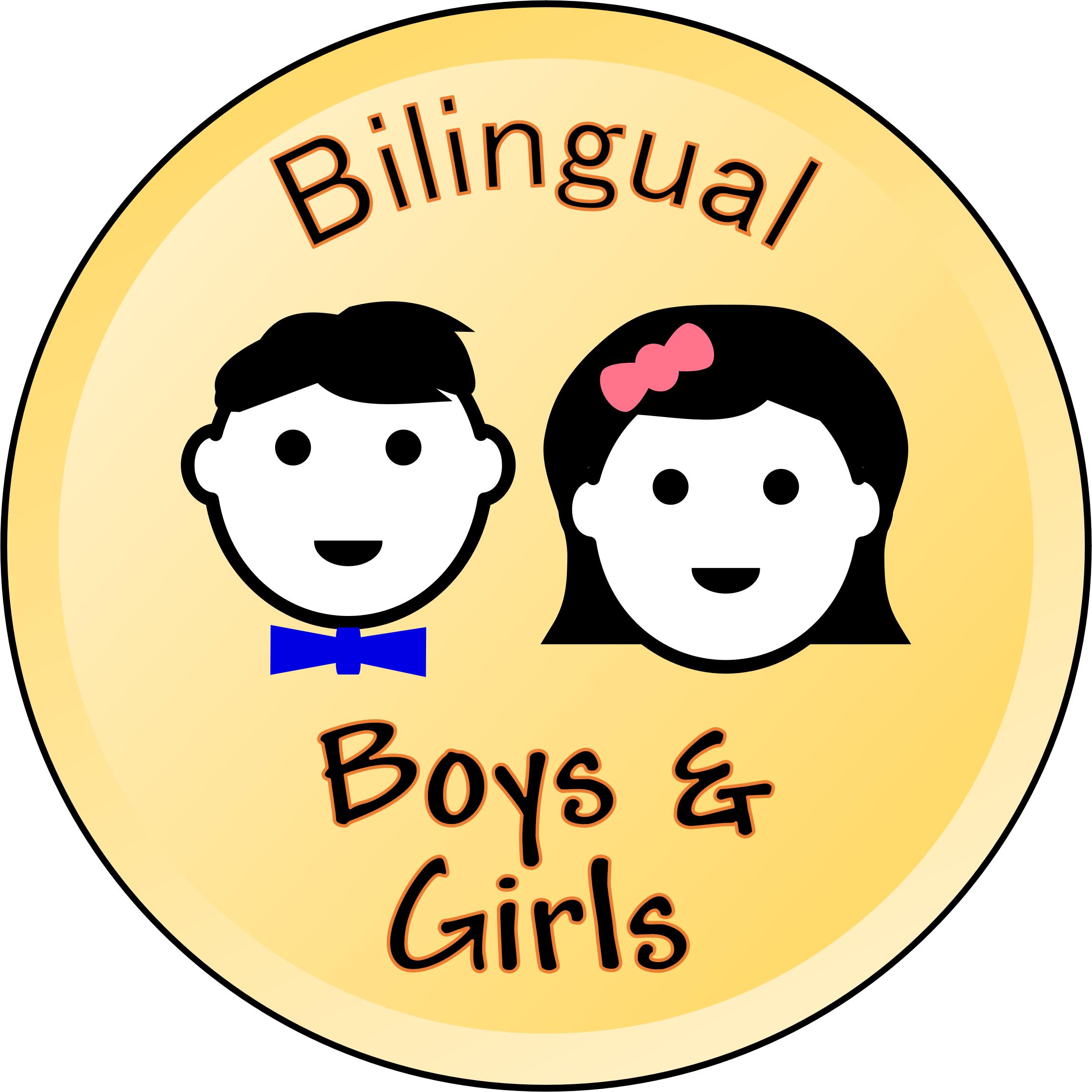 2294x2294 Bilingual Boys Girls Icons Png