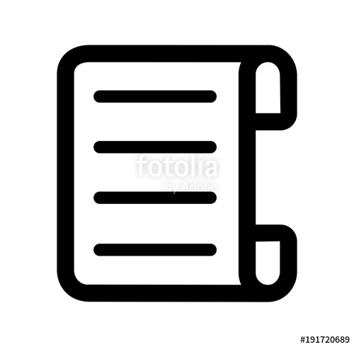 500x490 Receipt Order List Bill Icon Stock Image And Royalty Free