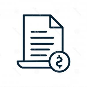 300x300 Pay Bill Icons Flat Set Vector Geekchicpro