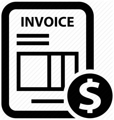 483x512 Bill, Invoice, List, Order, Payment, Receipt Icon