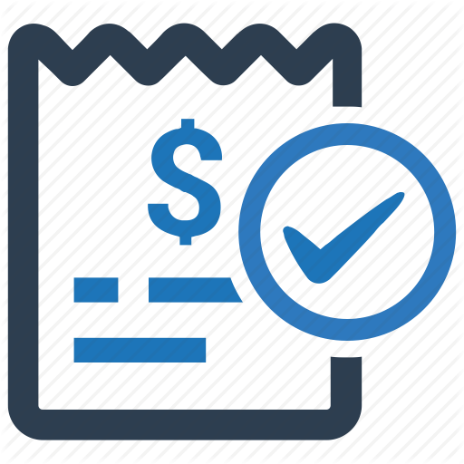512x512 Bill, Invoice, Paid, Payment Successful, Receipt Icon