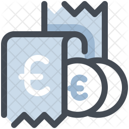 256x256 Bill Payment Icon Of Colored Outline Style