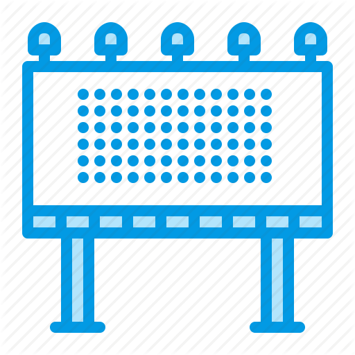 512x512 Ad, Advertisement, Advertising, Billboard Icon
