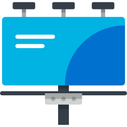 256x256 Billboard Icon Myiconfinder