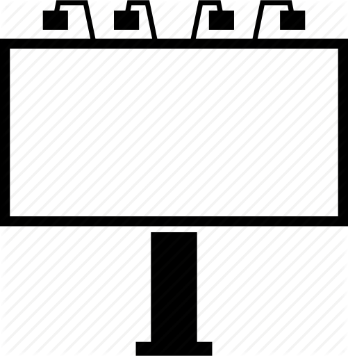 501x512 Ads, Advertisement, Billboard, Highway, Large, Marketing, Road Icon