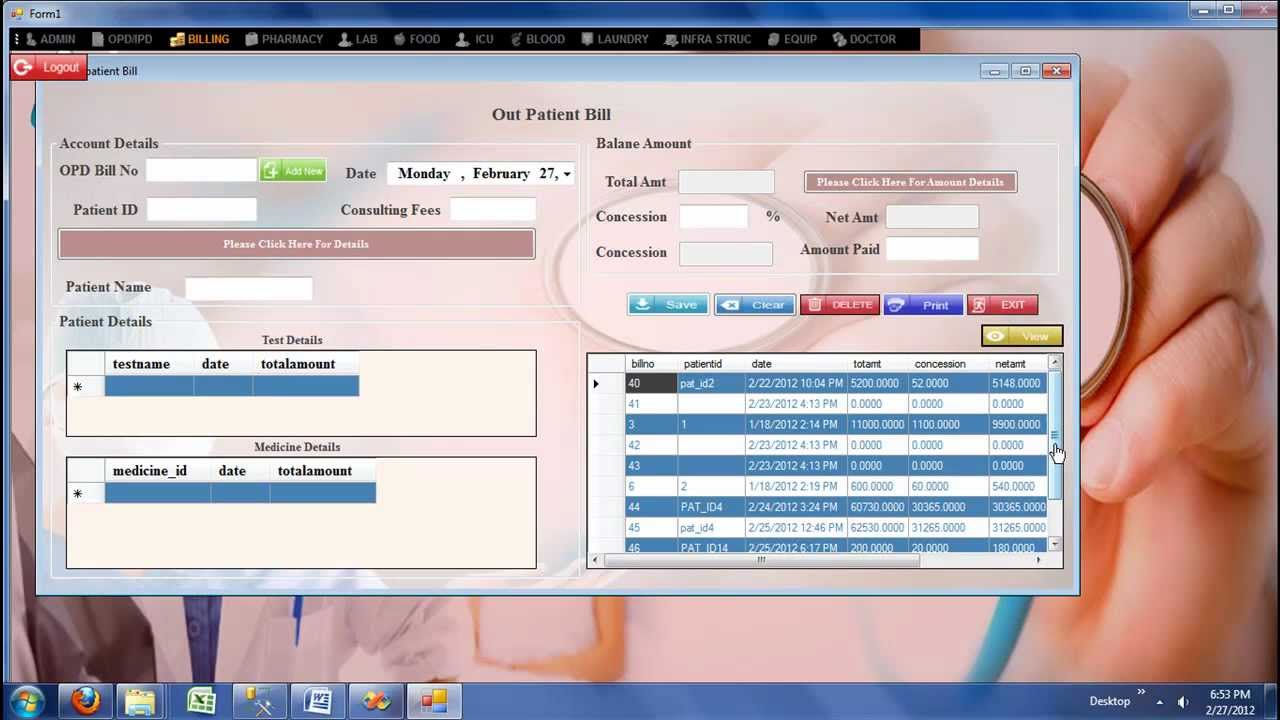 1280x720 Hospital Management System Billing Module Icon Info Solutions