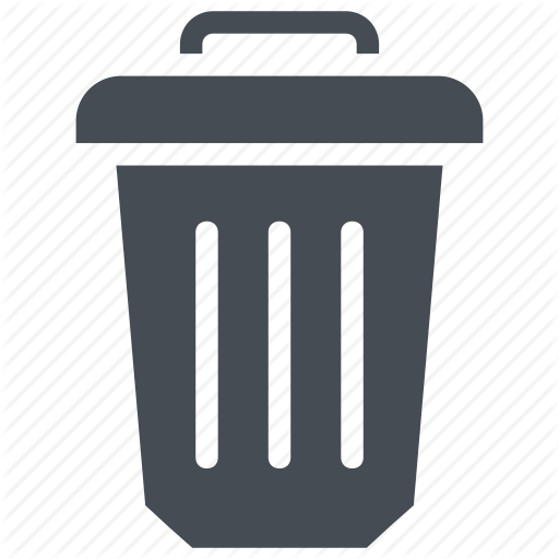 512x512 Dustbin, Garbage Can, Recycle Bin, Rubbish Bin, Trash Bn