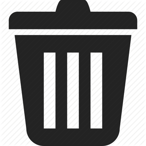 512x512 Bin, Trash, Waste, Waste Bn