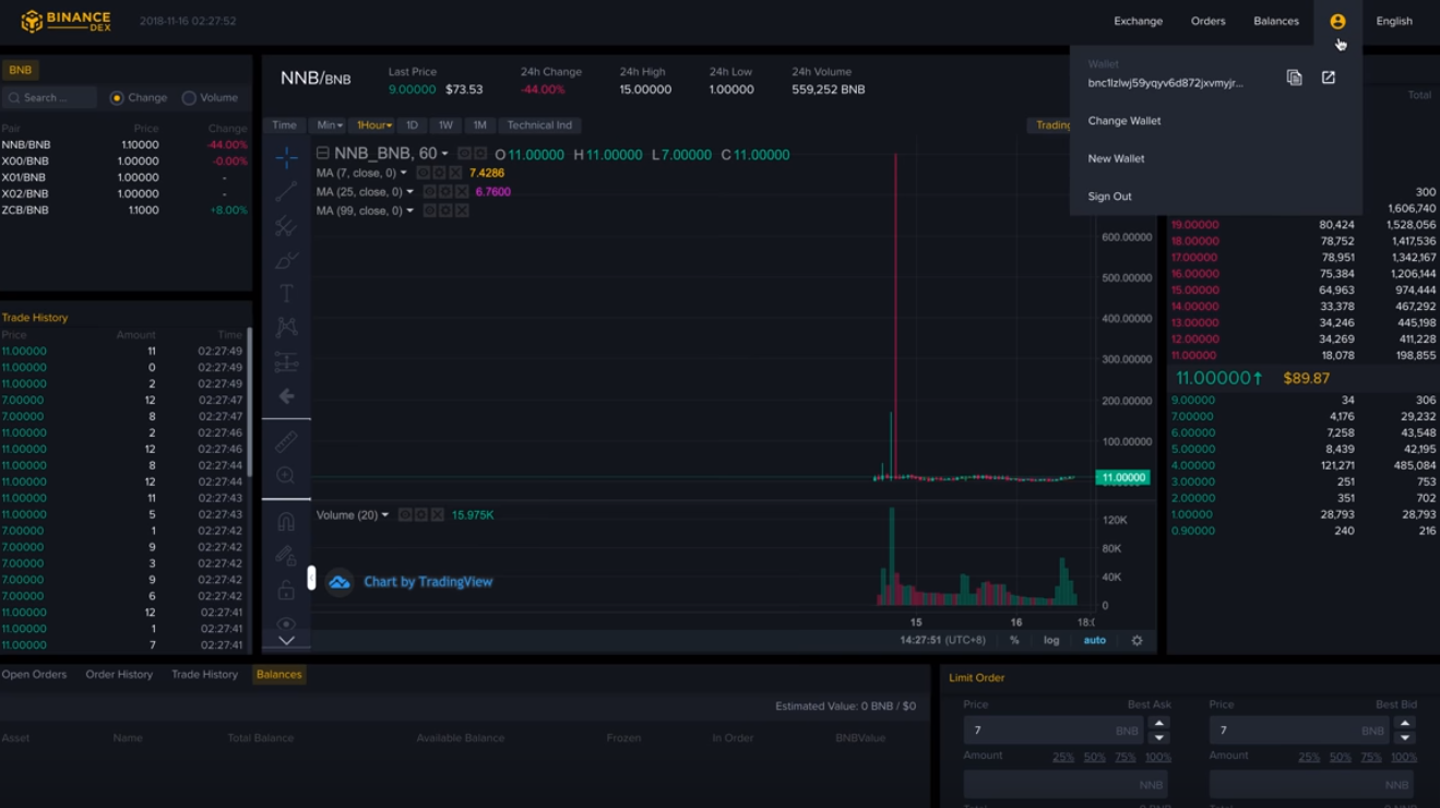 1319x740 Binance Releases Demo Of Planned Decentralized Crypto Exchange