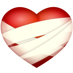 256x256 Bind Up Heart Icon Download Valentine Love Icons Iconspedia