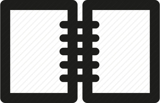 512x328 Bind, Binding, Book, Grid, Paper, Print, Sheet Icon