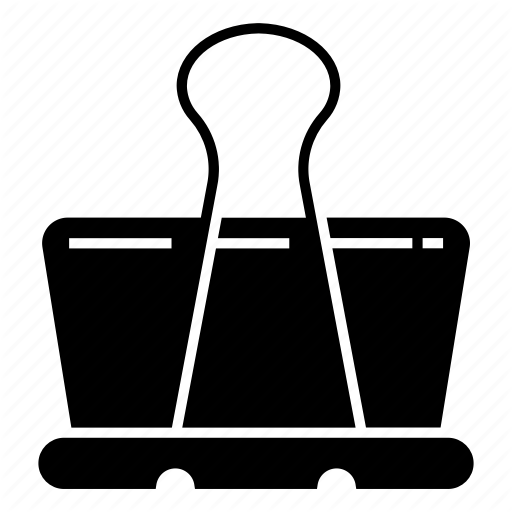 Binder Clip Icon