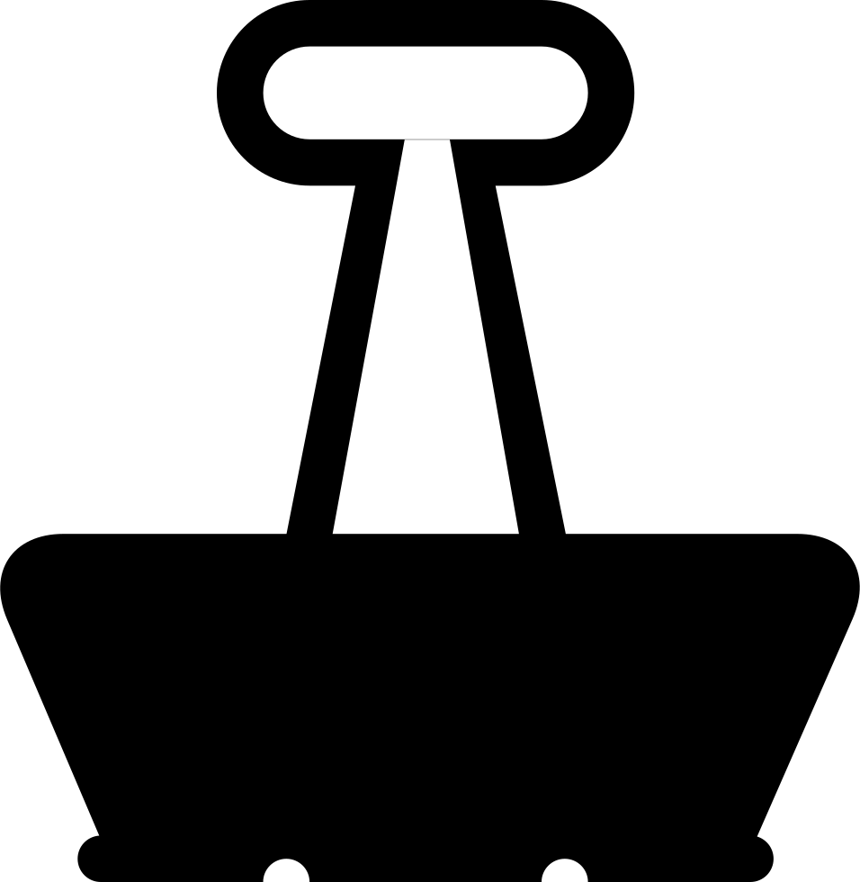 956x980 Binder Clip F Png Icon Free Download