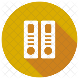 256x256 Binder Icon Of Glyph Style