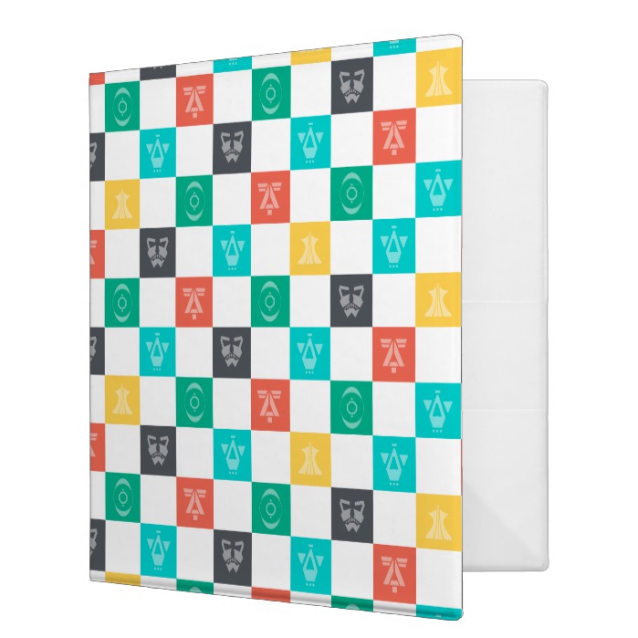 699x699 Star Wars Resistance Aces Icon Checker Pattern Ring Binder