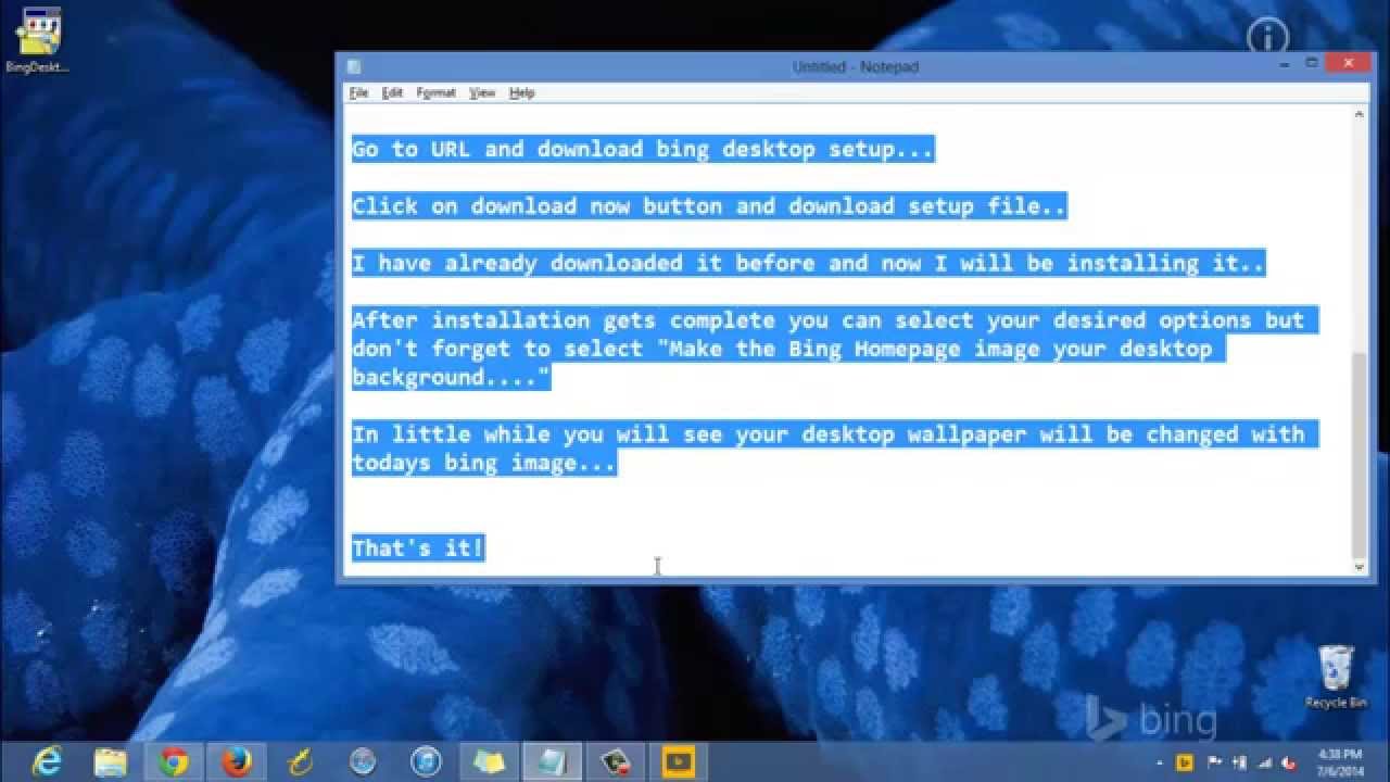1280x720 How To Set Bing Images As Desktop Wallpapers