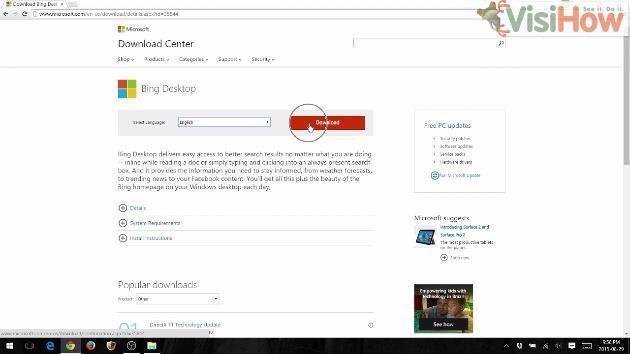 630x354 Setup Bing Desktop