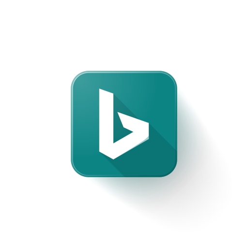 512x512 Microsoft, Logo, Bing Icon