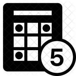 256x256 Bingo Icon Of Glyph Style