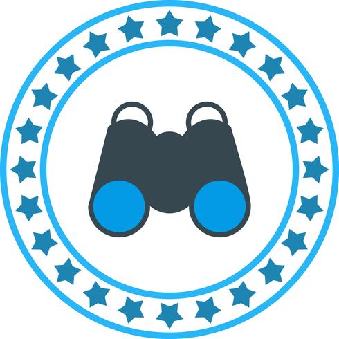 490x490 Vector Binoculars Icon