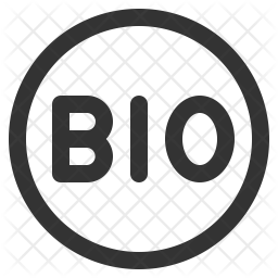 256x256 Bio Icon Of Line Style