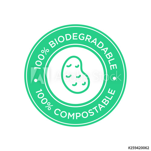 500x500 Biodegradable And Compostable Icon Bioplastic Made Of Potato