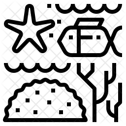 256x256 Biodiversity Icon Of Line Style