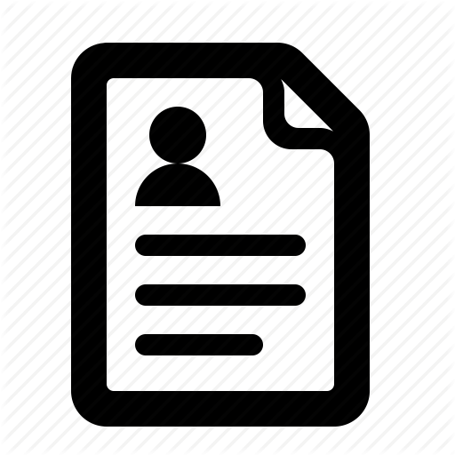 512x512 Biography, Cv, Profile, Resume, Watchkit Icon