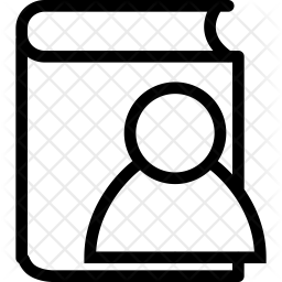 256x256 Biography Icon Of Line Style