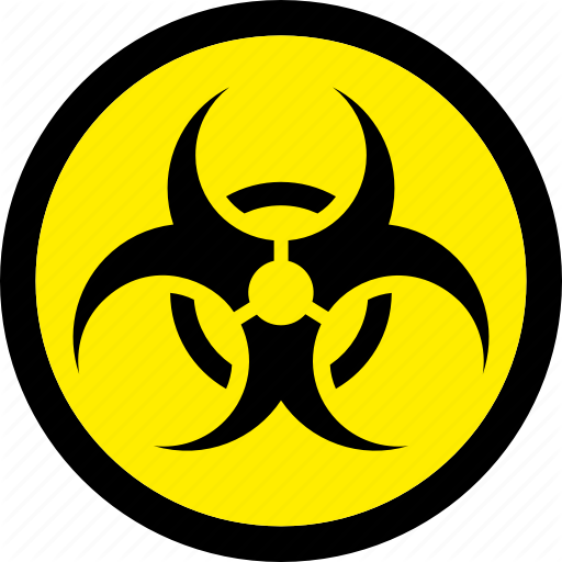 512x512 Biohazard, Biological, Hazard, Hazardous Icon