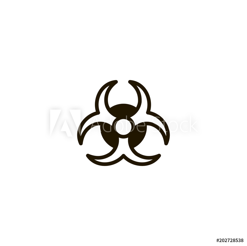 1000x999 Fotografie, Obraz Biohazard Icon Sign Design Posters Cz
