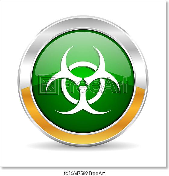 561x581 Free Art Print Of Biohazard Icon Freeart