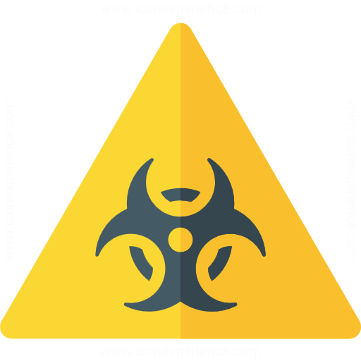 512x512 Iconexperience G Collection Sign Warning Biohazard Icon