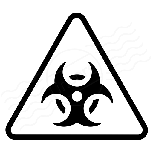 512x512 Iconexperience I Collection Sign Warning Biohazard Icon