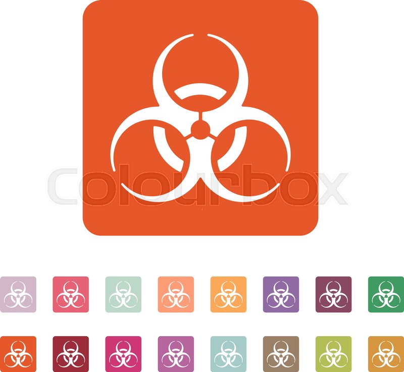 800x736 The Biohazard Icon Biohazard Symbol Stock Vector Colourbox