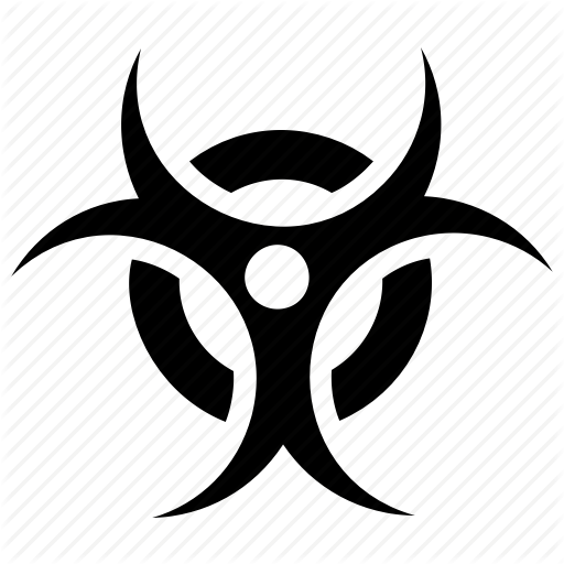 512x512 Biohazard Sign, Biological Hazard, Chemical Hazard, Dangerous