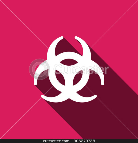 450x464 Biohazard Sign Icon Danger Symbo Stock Vector