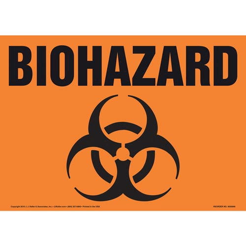 500x500 Biohazard Sign With Icon