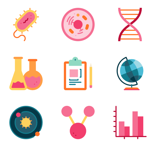 600x564 Biology Icon Packs