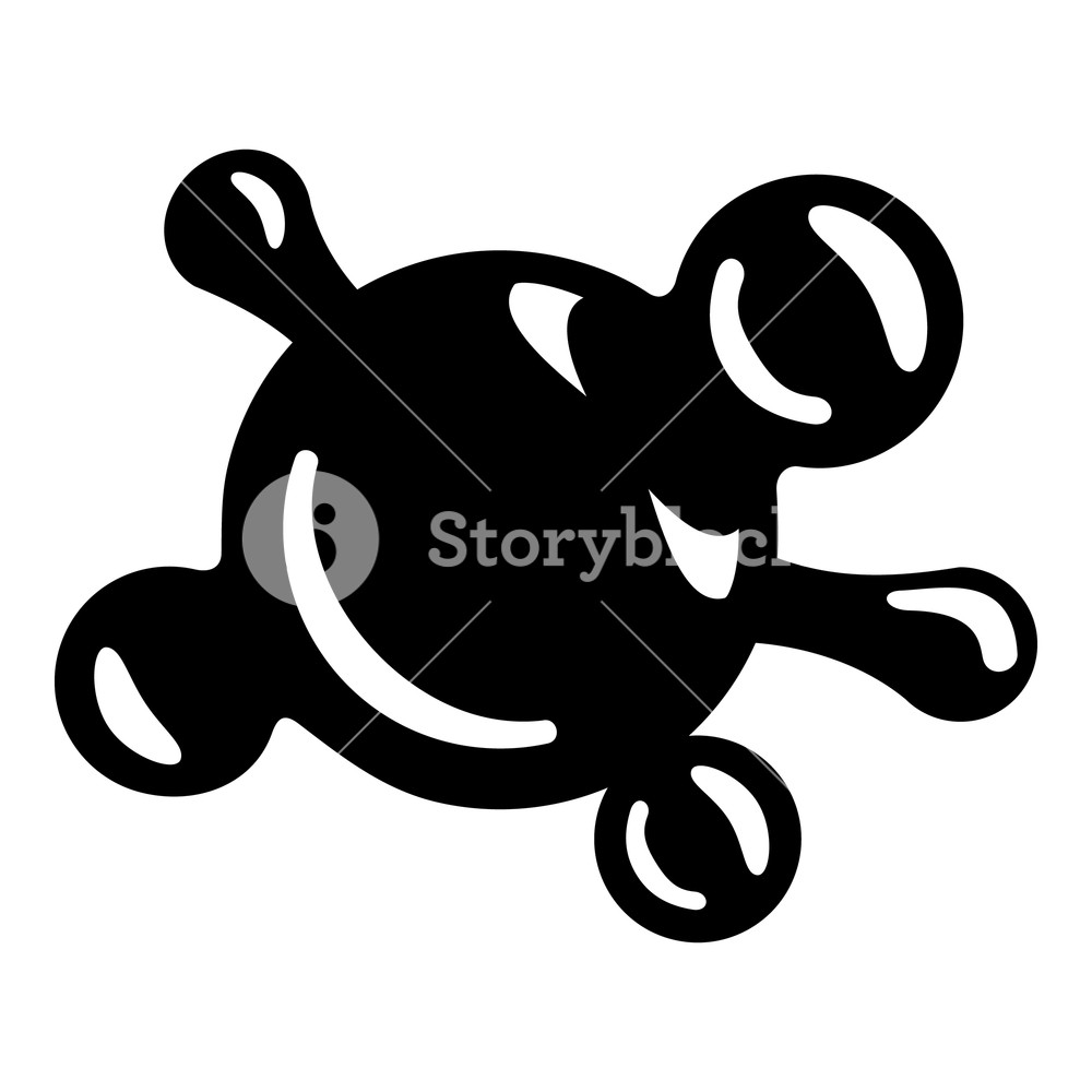 1000x1000 Molecule Biology Icon Simple Illustration Of Molecule Biology