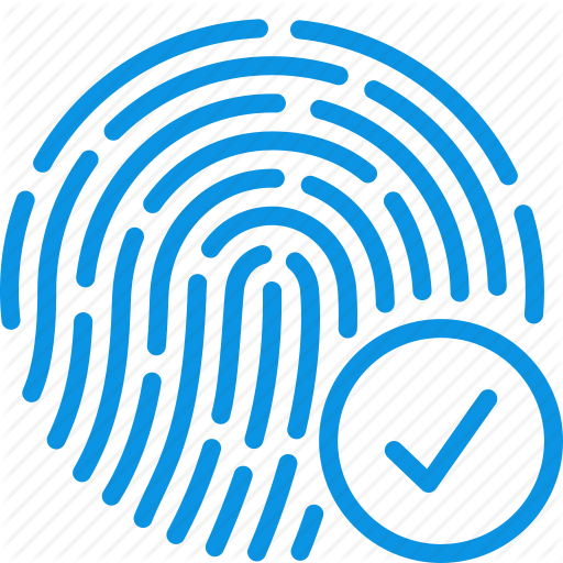 512x512 Biometric, Fingerprint, Touch Icon