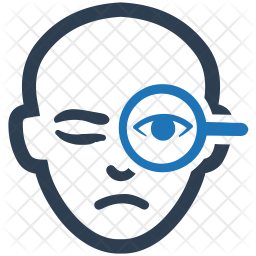 256x256 Biometric Icon Of Glyph Style