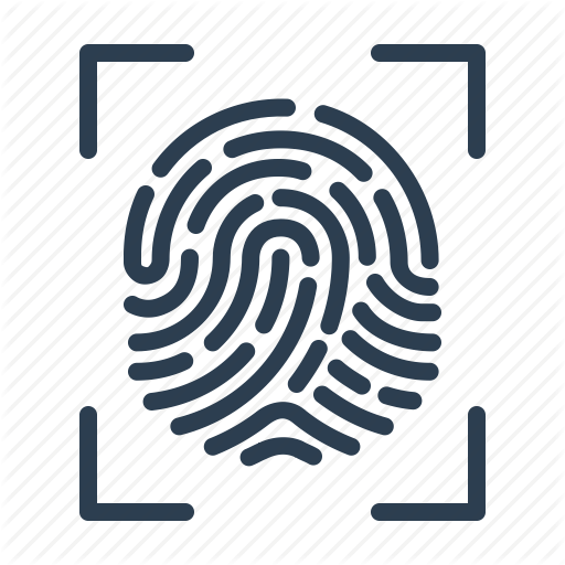 512x512 Biometric, Fingerprint, Identification, Scan, Scanner, Security