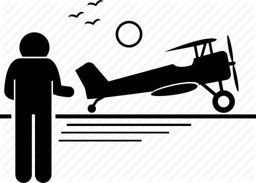 Airplane, Biplane, Old Icon 512x366 Airplane, Biplane, Old Icon