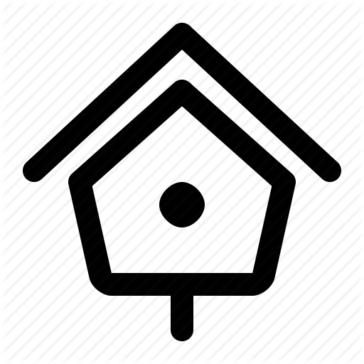512x512 Bird Box, Bird Nest, Birdhouse, Box, House, Nest Box, Structure Icon