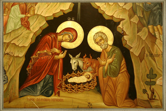 580x387 Birth Of Jesus Christ Icon Brandon D Smith