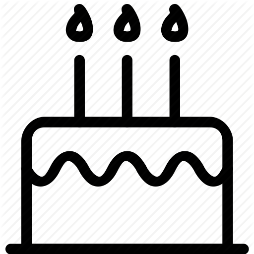 512x512 Anniversary, Birthday, Cake, Dessert, Party Icon