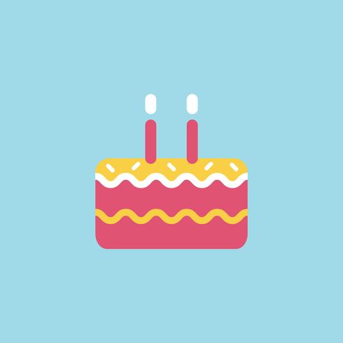 490x490 Illustration Of Birthday Cake Icon