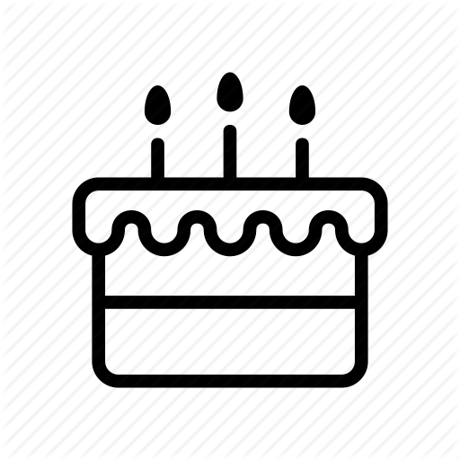 512x512 Birthday Cake Icon